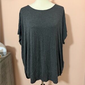 Philosophy Women’s Dark Gray Short Sleeve Top Sz 2X
